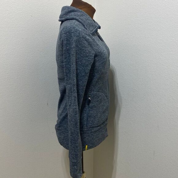 Lole Women's Long Sleeve Zip Up Fleece Jacket Gray Size Small - Picture 5 of 12